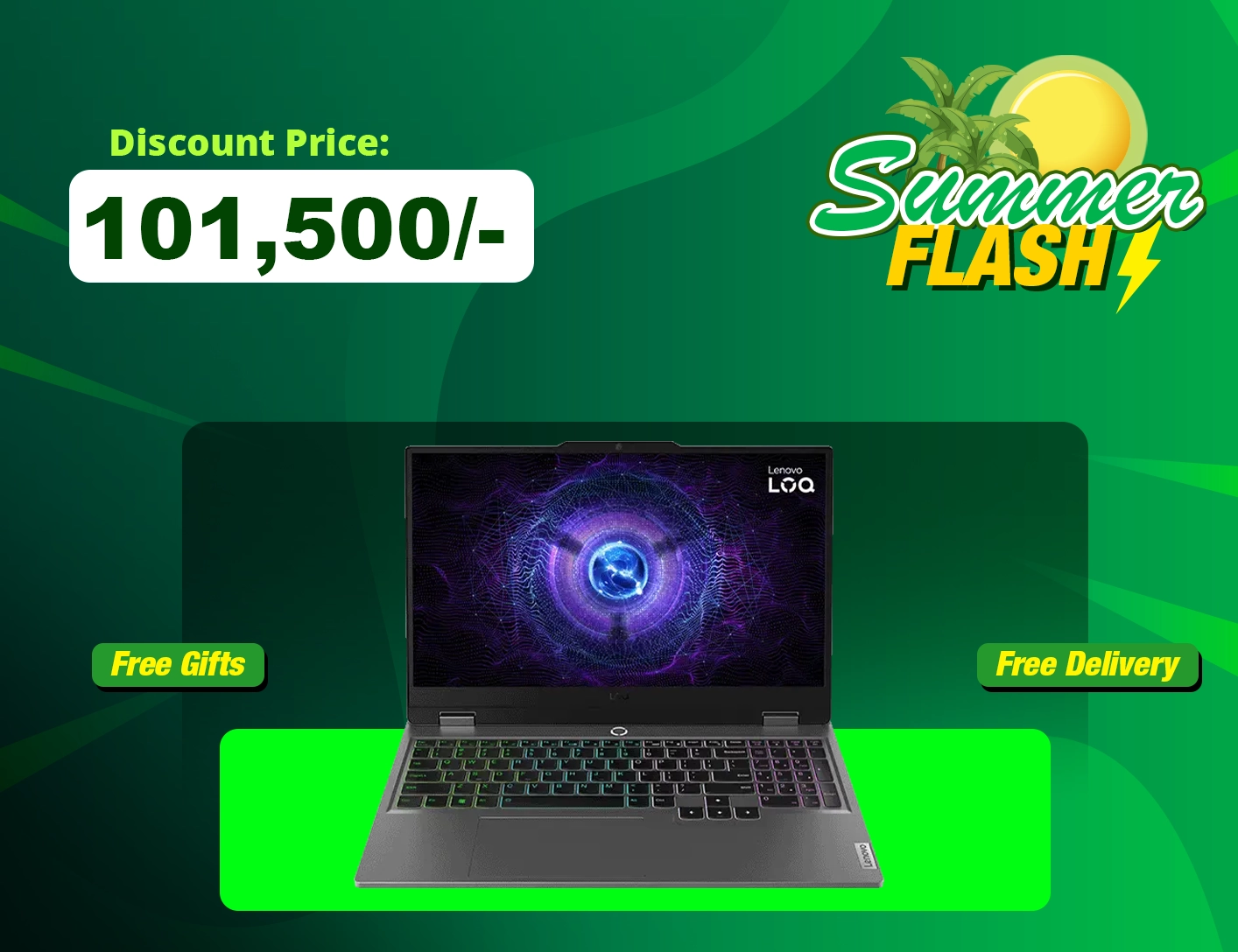 Lenovo LOQ 15 15IAX9 RTX 4050 Gaming Laptop