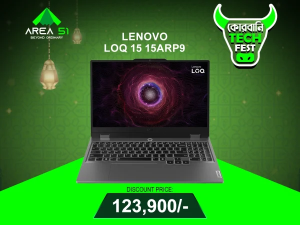 Lenovo LOQ 15 15ARP9 RTX 4060 Gaming Laptop