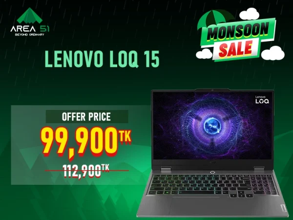 Lenovo LOQ 15 15IAX9 RTX 4050 Gaming Laptop
