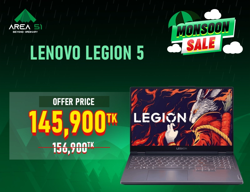 Lenovo Legion 5 Ryzen 7 8745H Gaming Laptop