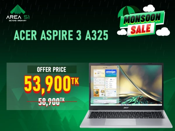 Acer Aspire 3 A325 Ryzen 5 7430U Ultrabook Laptop
