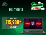 MSI Thin 15 RTX 4060 Laptop