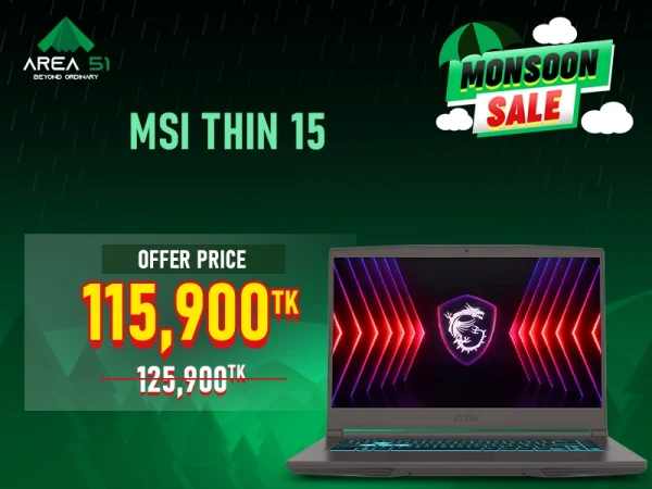 MSI Thin 15 RTX 4060 Laptop