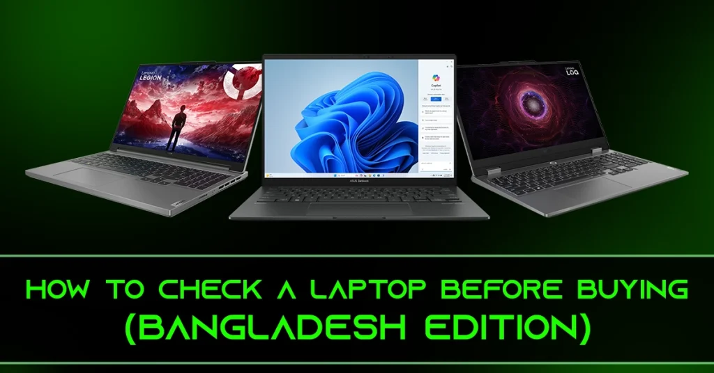 How to Check a Laptop Before Buying